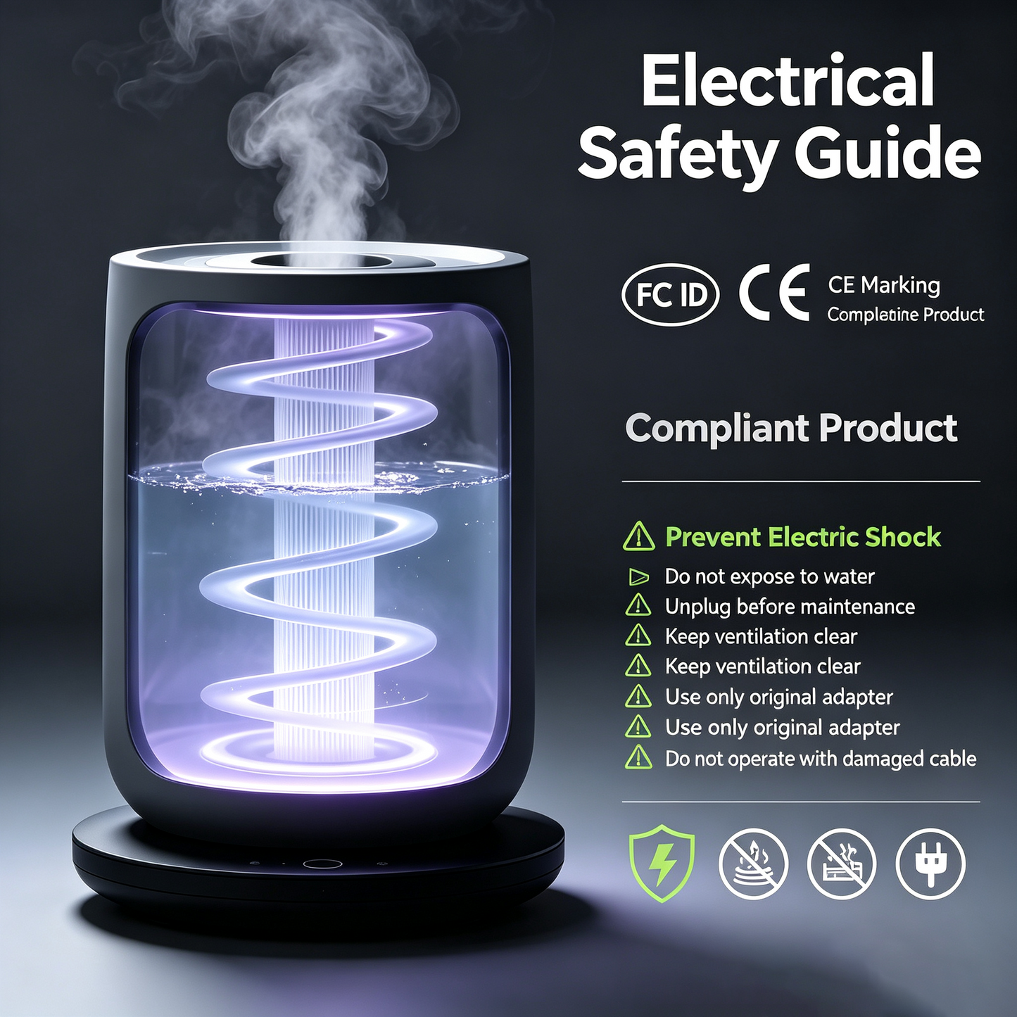 Billhol Spiral Light Humidifier