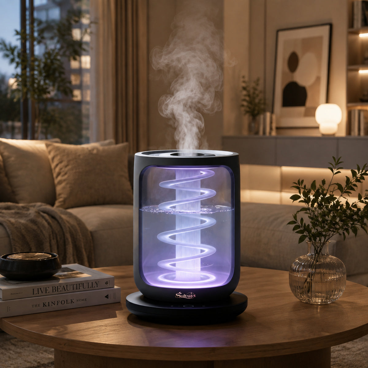 Spiral Light Humidifier