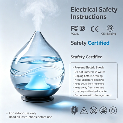 Billhol Water‑Drop Humidifier