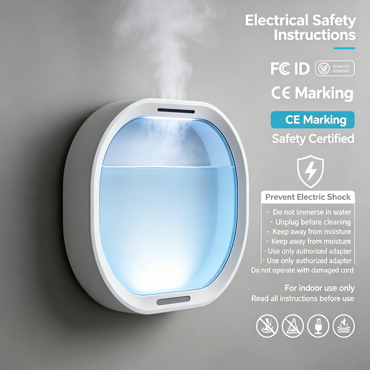 Billhol Wall‑Mount Humidifier